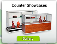 counter showcases