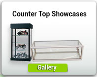 counter top showcases