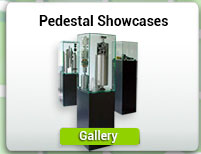 Pedestal showcases