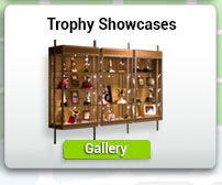 Trophy showcases
